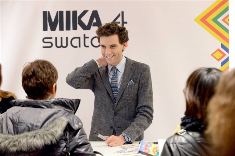 Mika Swatch Signing